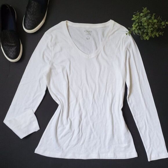 Sonoma white long sleeve shirt - Picture 1 of 9